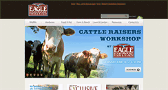 Desktop Screenshot of eaglehardwarefarmandranch.com